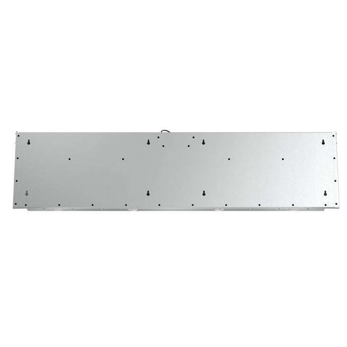 Forno Palazzo 60-Inch Wall Mounted Range Hood, Stainless Steel, Heavy Duty Baffle Filters, Remote Control