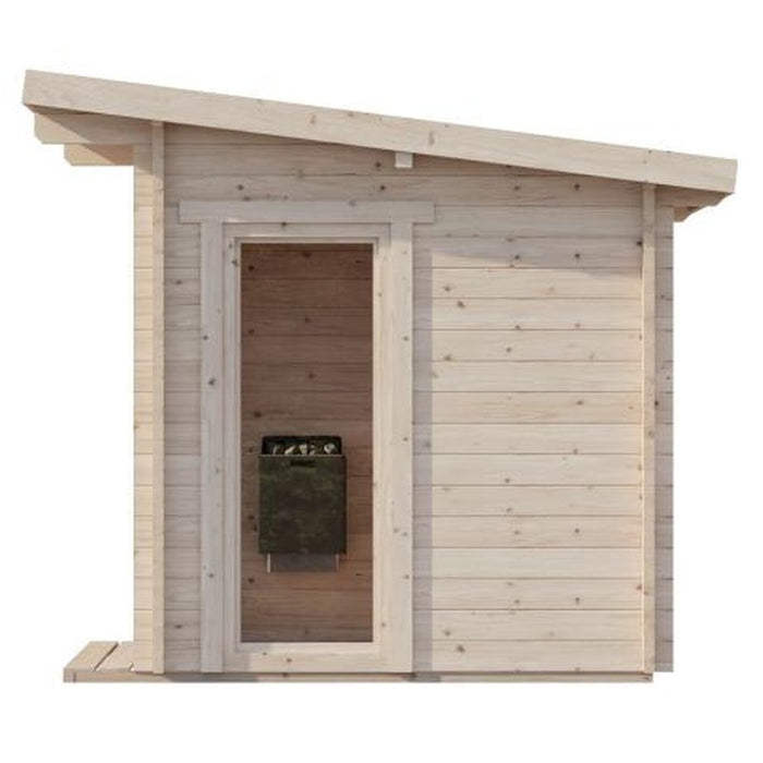 SaunaLife 6-Person Outdoor Home Sauna Kit GARDEN G4