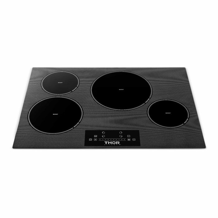 Thor Kitchen 30-Inch Built-In Induction Cooktop with 4 Elements (TIH30)