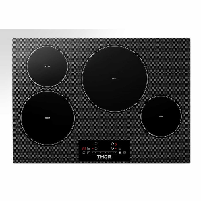 Thor Kitchen 30-Inch Built-In Induction Cooktop with 4 Elements (TIH30)