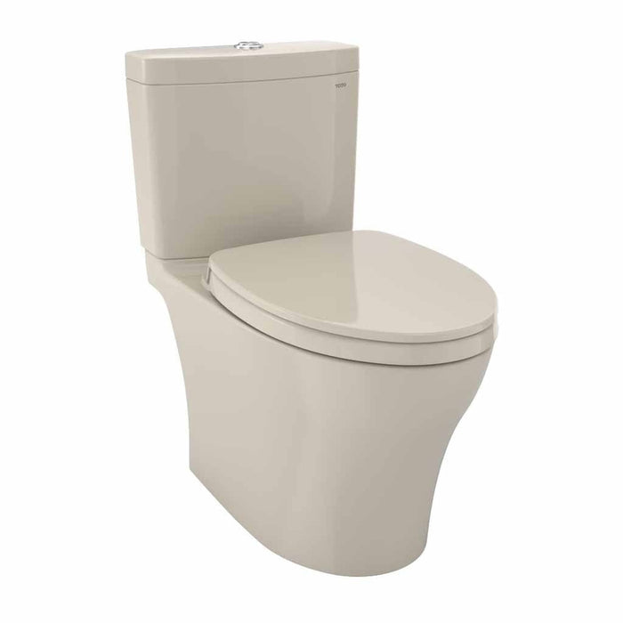 TOTO Aquia IV 1.28 GPF & 0.9 GPF Dual-Flush Two-Piece Elongated Chair Height Toilet With WASHLET+ Connection - SoftClose Seat Included