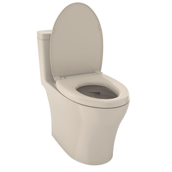 TOTO Aquia IV One-Piece 0.8 GPF & 1.28 GPF Dual-Flush Elongated Toilet With WASHLET+ Connection - Seat Included