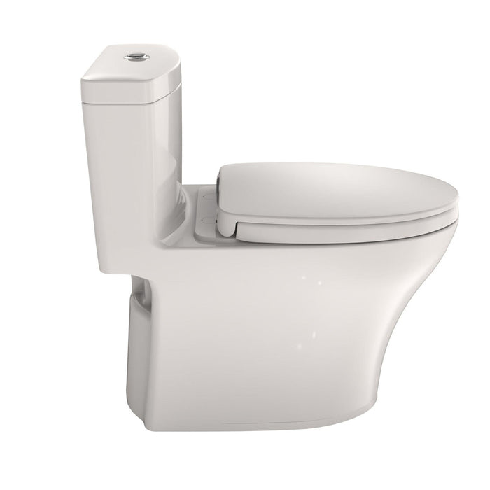 TOTO Aquia IV One-Piece 0.8 GPF & 1.28 GPF Dual-Flush Elongated Toilet With WASHLET+ Connection - Seat Included