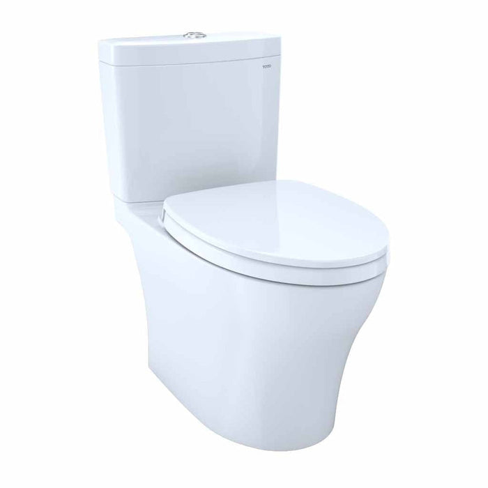 TOTO Aquia IV 1.28 GPF & 0.9 GPF Dual-Flush Two-Piece Elongated Chair Height Toilet With WASHLET+ Connection - SoftClose Seat Included
