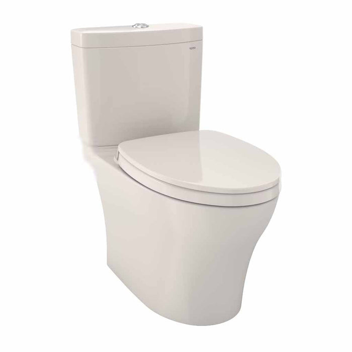 TOTO Aquia IV 1.28 GPF & 0.9 GPF Dual-Flush Two-Piece Elongated Chair Height Toilet With WASHLET+ Connection - SoftClose Seat Included