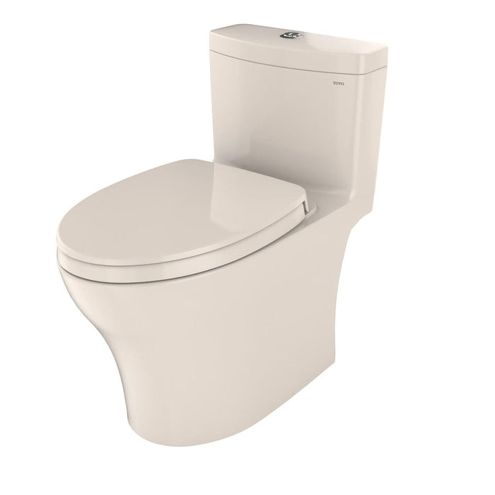 TOTO Aquia IV One-Piece 0.8 GPF & 1.28 GPF Dual-Flush Elongated Toilet With WASHLET+ Connection - Seat Included