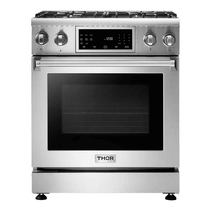 THOR Kitchen 30-Inch Professional Gas Range with Tilt Panel