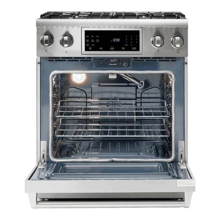 THOR Kitchen 30-Inch Professional Gas Range with Tilt Panel