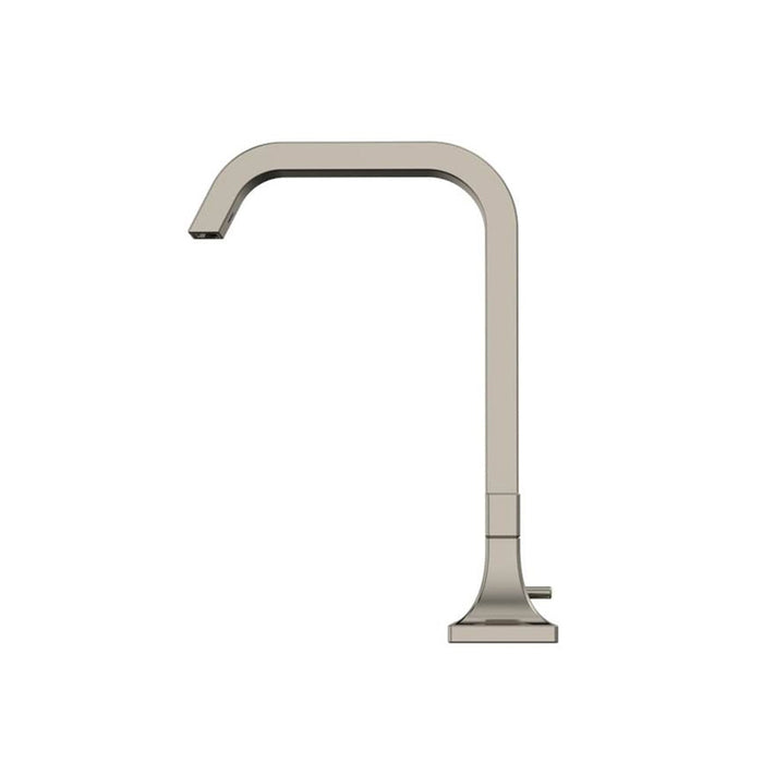 TOTO GC Two-Handle Widespread Bathroom Sink Faucet with Metal Pop-Up Drain, 1.2 GPM, Lever Handle, Three-Hole, Brass, Polished Nickel - TLG08201U#PN