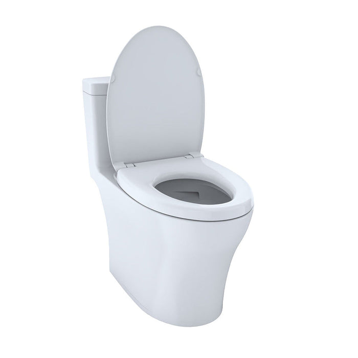 TOTO Aquia IV One-Piece 0.8 GPF & 1.28 GPF Dual-Flush Elongated Toilet With WASHLET+ Connection - Seat Included