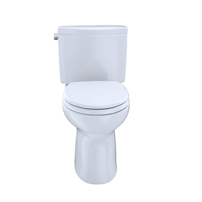 Drake II Elongated Complete Two Piece Toilet - Floor Mount - 18" Vitreous China/Cotton