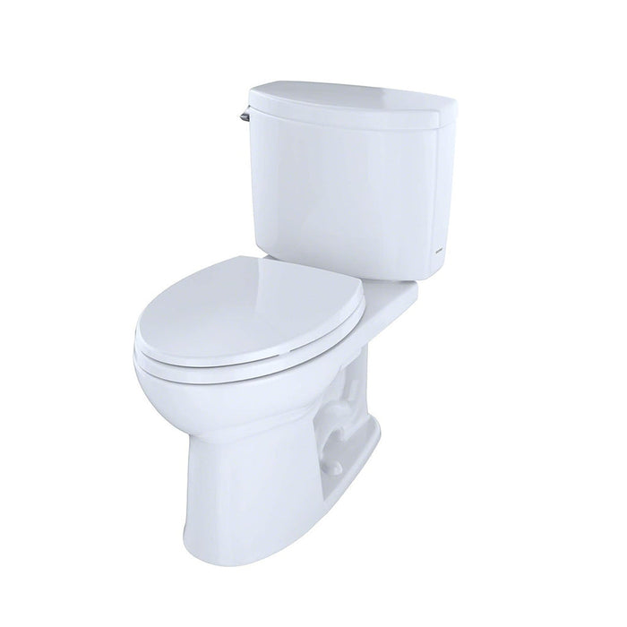 Drake II Elongated Complete Two Piece Toilet - Floor Mount - 18" Vitreous China/Cotton