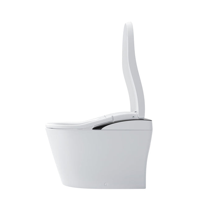 TOTO Neorest LS Smart Toilet with WASHLET Bidet Seat, 1.0/0.8 GPF, Cotton White w/ Black - MS8732CUMFG#01B