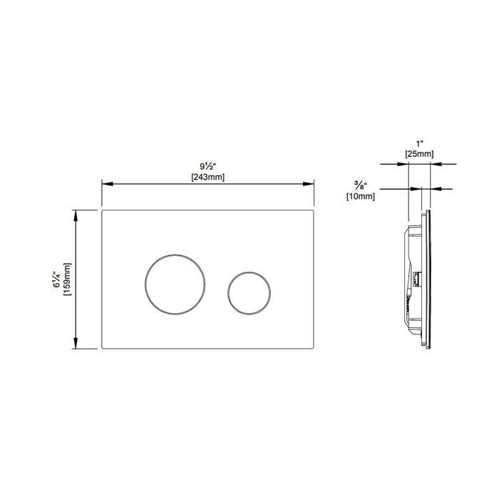 TOTO RP Wall-Hung D-Shape Toilet with RX Bidet Seat and DuoFit In-Wall 1.28 and 0.9 GPF Dual-Flush Tank System, Matte Silver CWT4474047CMFG#MS