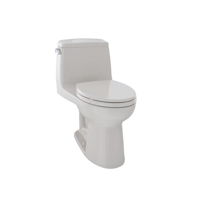 TOTO ADA UltraMax One-Piece Elongated Bowl with SoftClose Seat and 1.6 GPF Single Flush MS854114SL