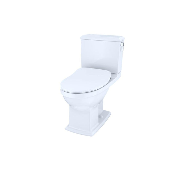 TOTO Connelly Two-Piece Close Coupled Toilet with 1.28 GPF & 0.9 GPF Dual Flush and Right Hand Trip Lever in Cotton MS494234CEMFRG#01