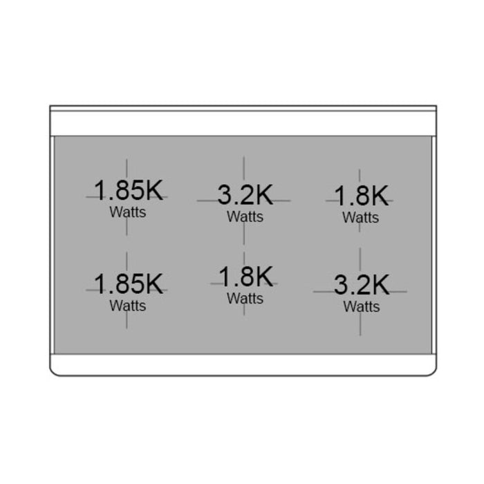 ILVE 40 Inch Majestic II Induction Range with 6 Elements, Triple Glass Cool Door- UMDI10NS3