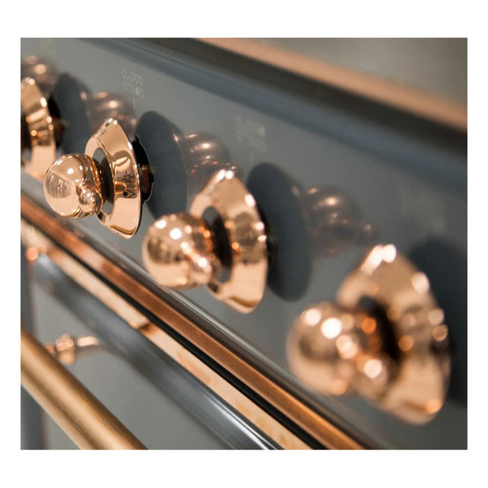 ILVE 36" Majestic II Series Electric Induction and Electric Oven Range with 5 Elements (UMI09NS3)