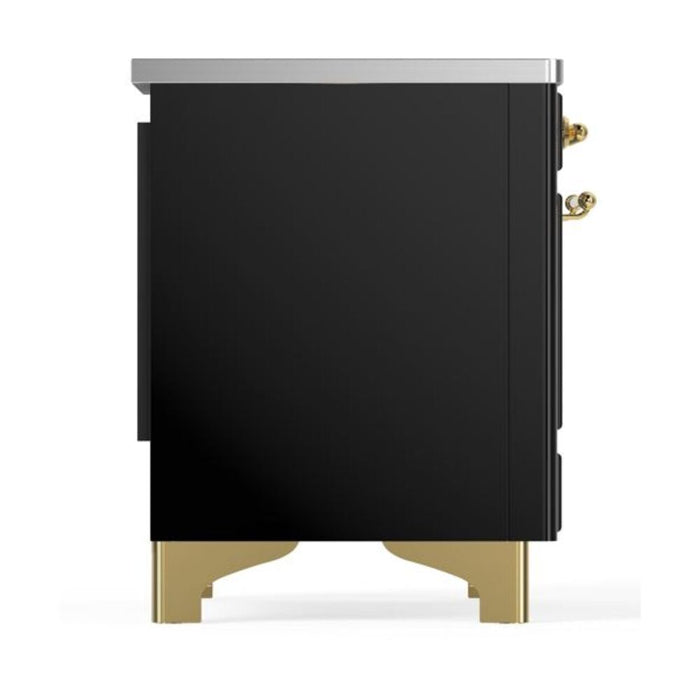 ILVE 36" Majestic II Series Electric Induction and Electric Oven Range with 5 Elements (UMI09NS3)