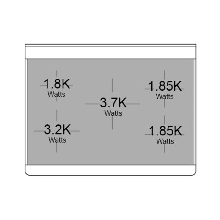 ILVE 36" Majestic II Series Electric Induction and Electric Oven Range with 5 Elements (UMI09NS3)
