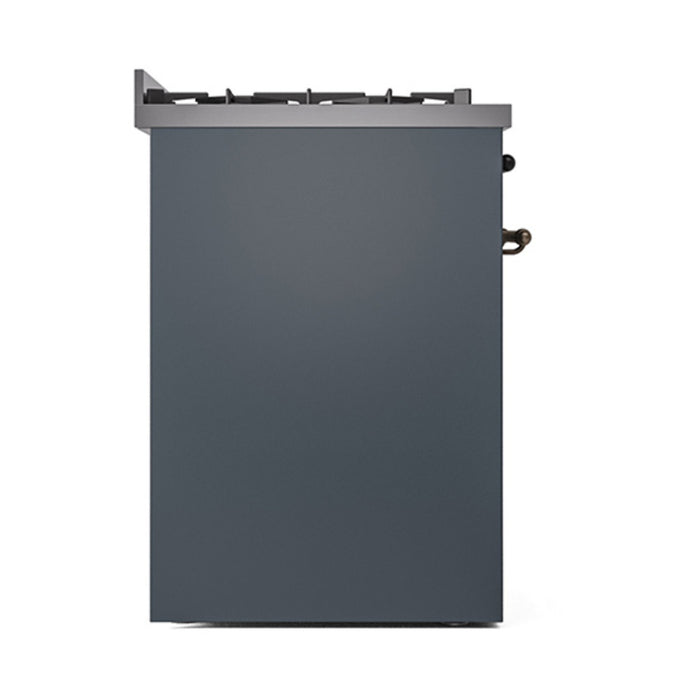 ILVE 30" Nostalgie II Dual Fuel Range with 5 Sealed Burners, Triple Glass Door- UP30NMP