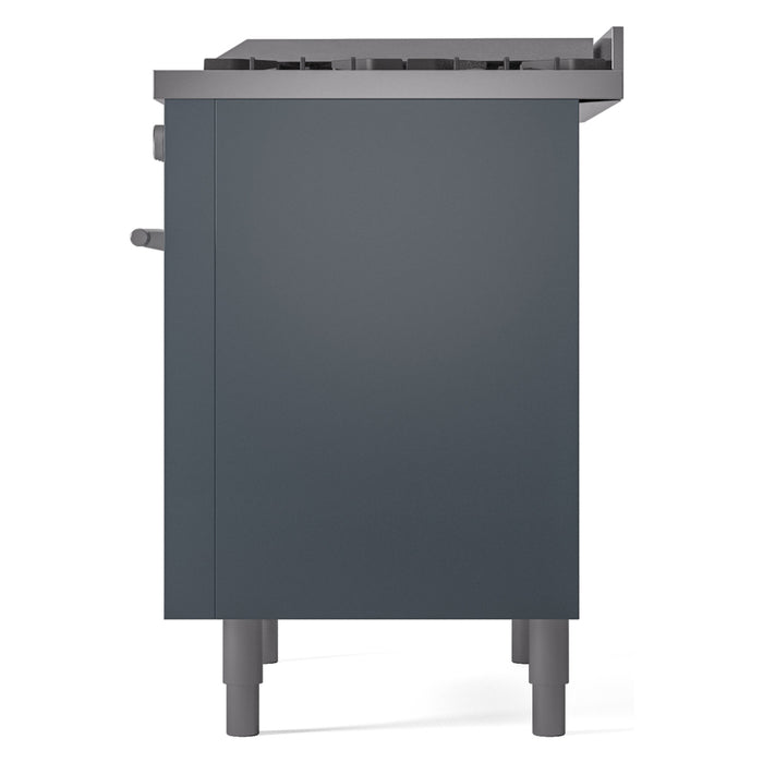 ILVE 36" Professional Plus II Dual Fuel Range with 6 Sealed Burner - UP36FWMP