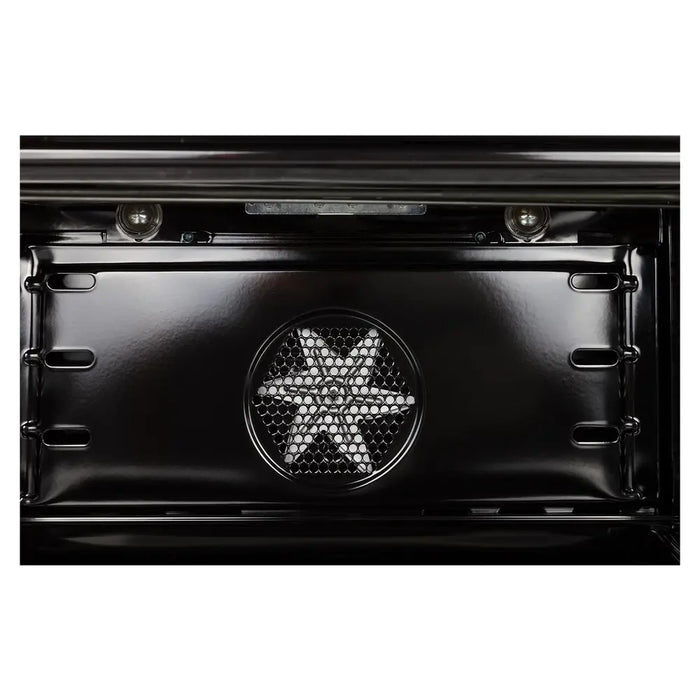 ILVE 40 inch Nostalgie I Series Dual Fuel Range with 5 Sealed Brass Burners, 3.55 cu. ft. Total Capacity, Griddle (Stainless Steel, Brass Trim) (Natural Gas)- UPDN100FDMPI