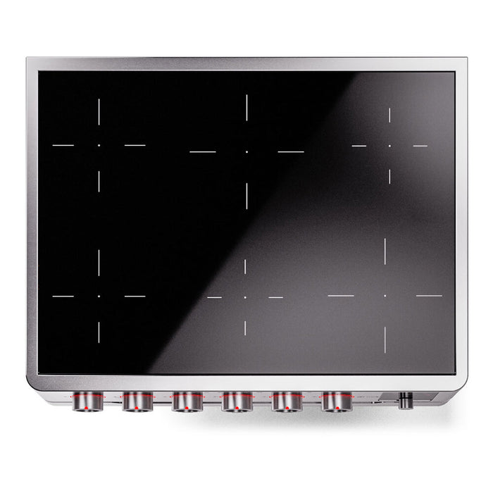 ILVE Panoramagic 36 inch Induction Range, 3.5 cu. ft. oven, 6 elements - UPMI09S3