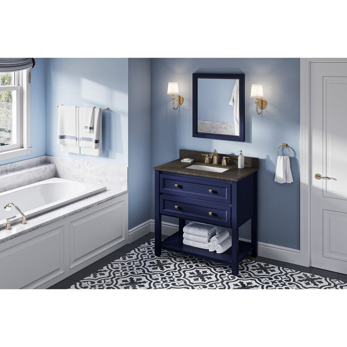 Jeffrey Alexander 36" Hale Blue Adler Vanity