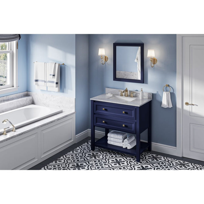 Jeffrey Alexander 36" Hale Blue Adler Vanity