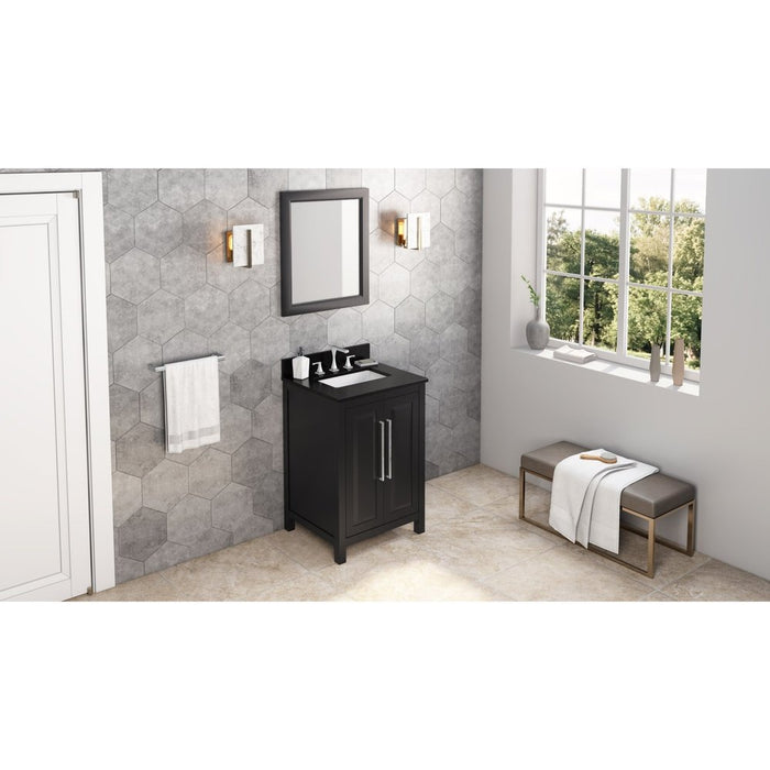 Jeffrey Alexander 24" Black Cade Vanity