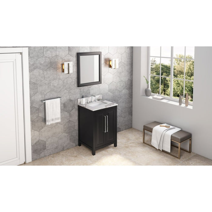 Jeffrey Alexander 24" Black Cade Vanity