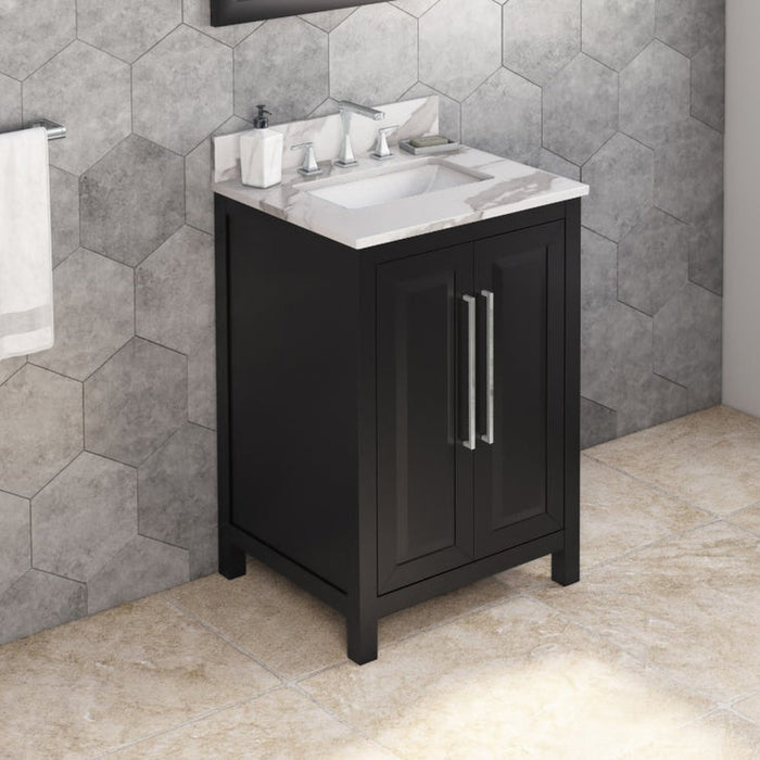 Jeffrey Alexander 24" Black Cade Vanity