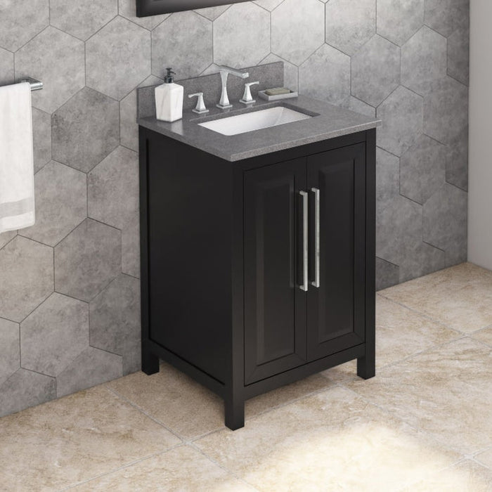 Jeffrey Alexander 24" Black Cade Vanity