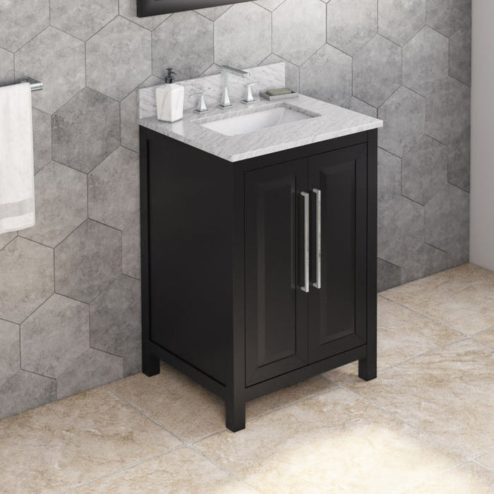 Jeffrey Alexander 24" Black Cade Vanity