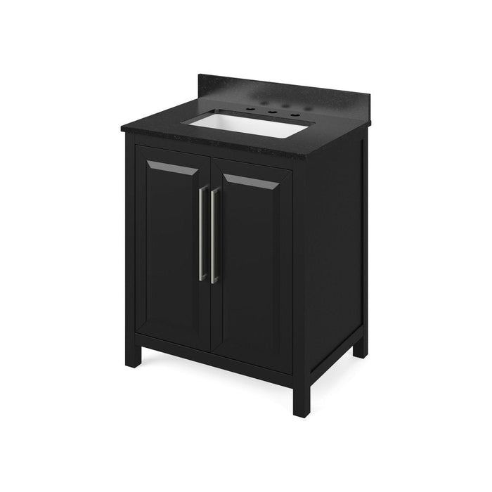 Jeffrey Alexander 30" Black Cade Vanity