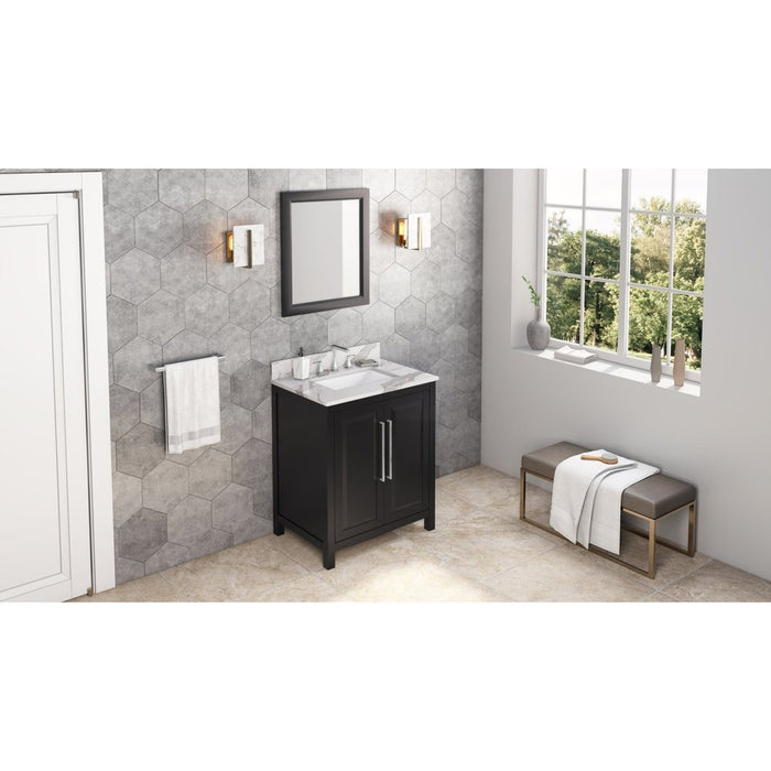 Jeffrey Alexander 30" Black Cade Vanity