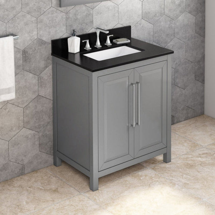 Jeffrey Alexander 30" Grey Cade Vanity