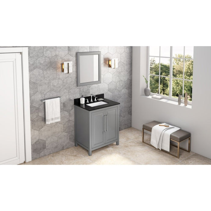 Jeffrey Alexander 30" Grey Cade Vanity