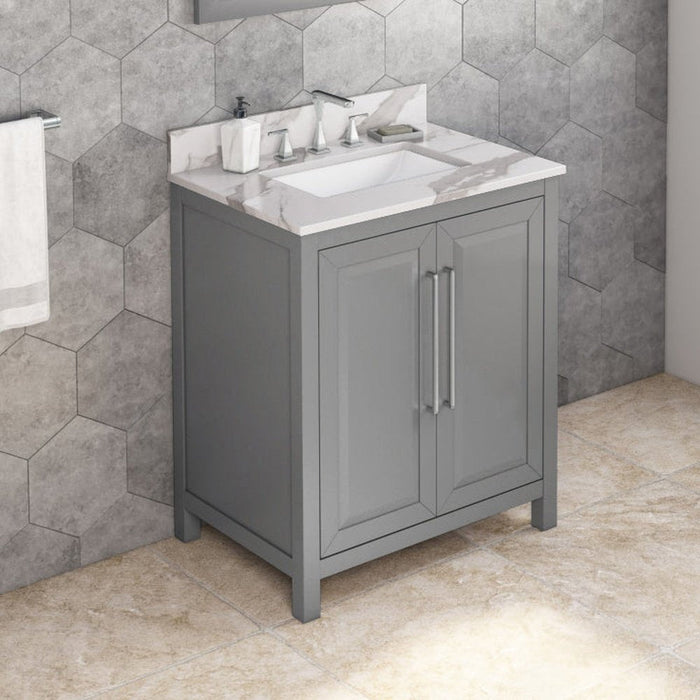 Jeffrey Alexander 30" Grey Cade Vanity