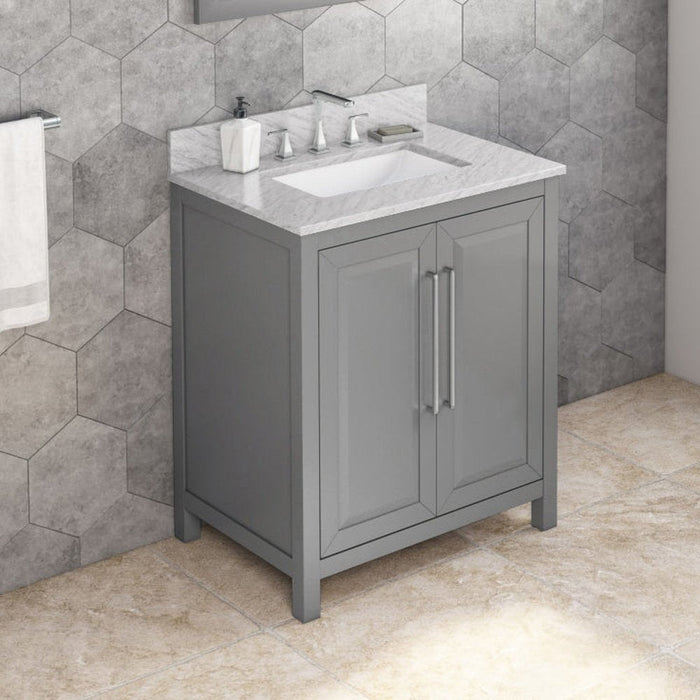 Jeffrey Alexander 30" Grey Cade Vanity