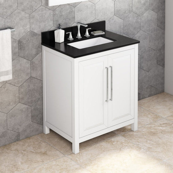 Jeffrey Alexander 30" White Cade Vanity