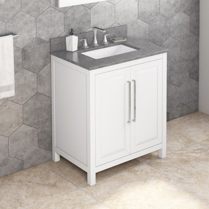 Jeffrey Alexander 30" White Cade Vanity