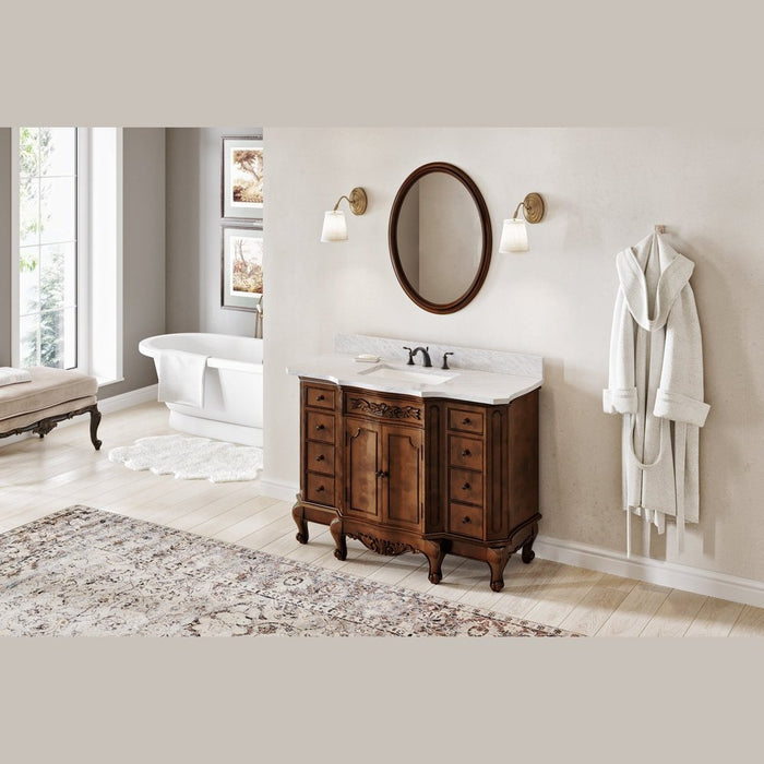 Jeffrey Alexander 48" Nutmeg Clairemont Vanity