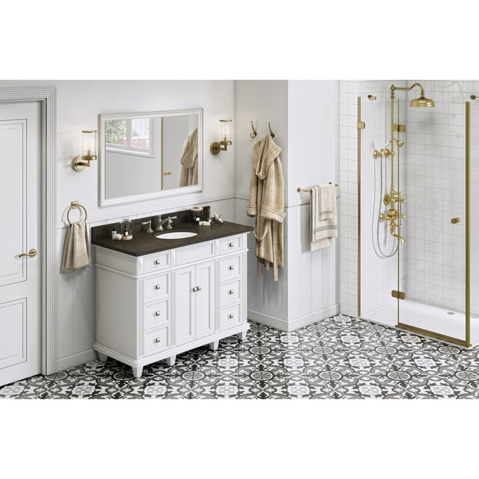 Jeffrey Alexander 48" White Douglas Vanity