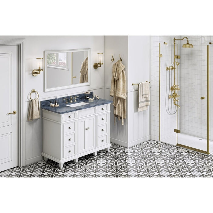 Jeffrey Alexander 48" White Douglas Vanity