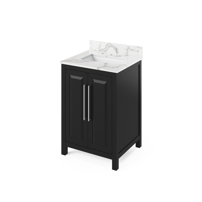 Jeffrey Alexander 24" Black Cade Vanity