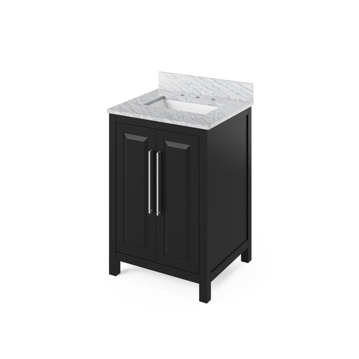 Jeffrey Alexander 24" Black Cade Vanity