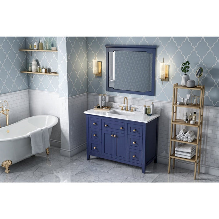 Jeffrey Alexander 48" Hale Blue Chatham Vanity