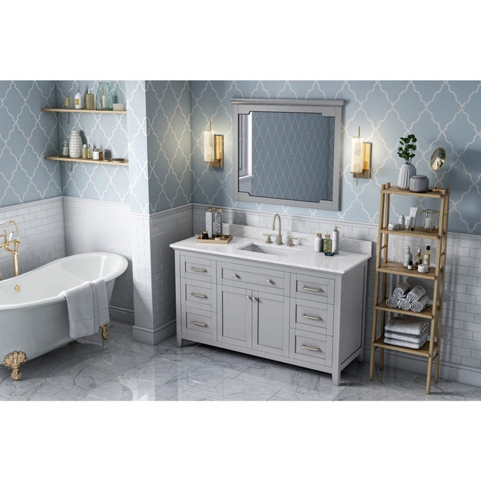 Jeffrey Alexander 60" Grey Chatham Vanity